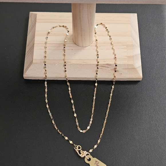 14k Gold Necklace 22 Inch